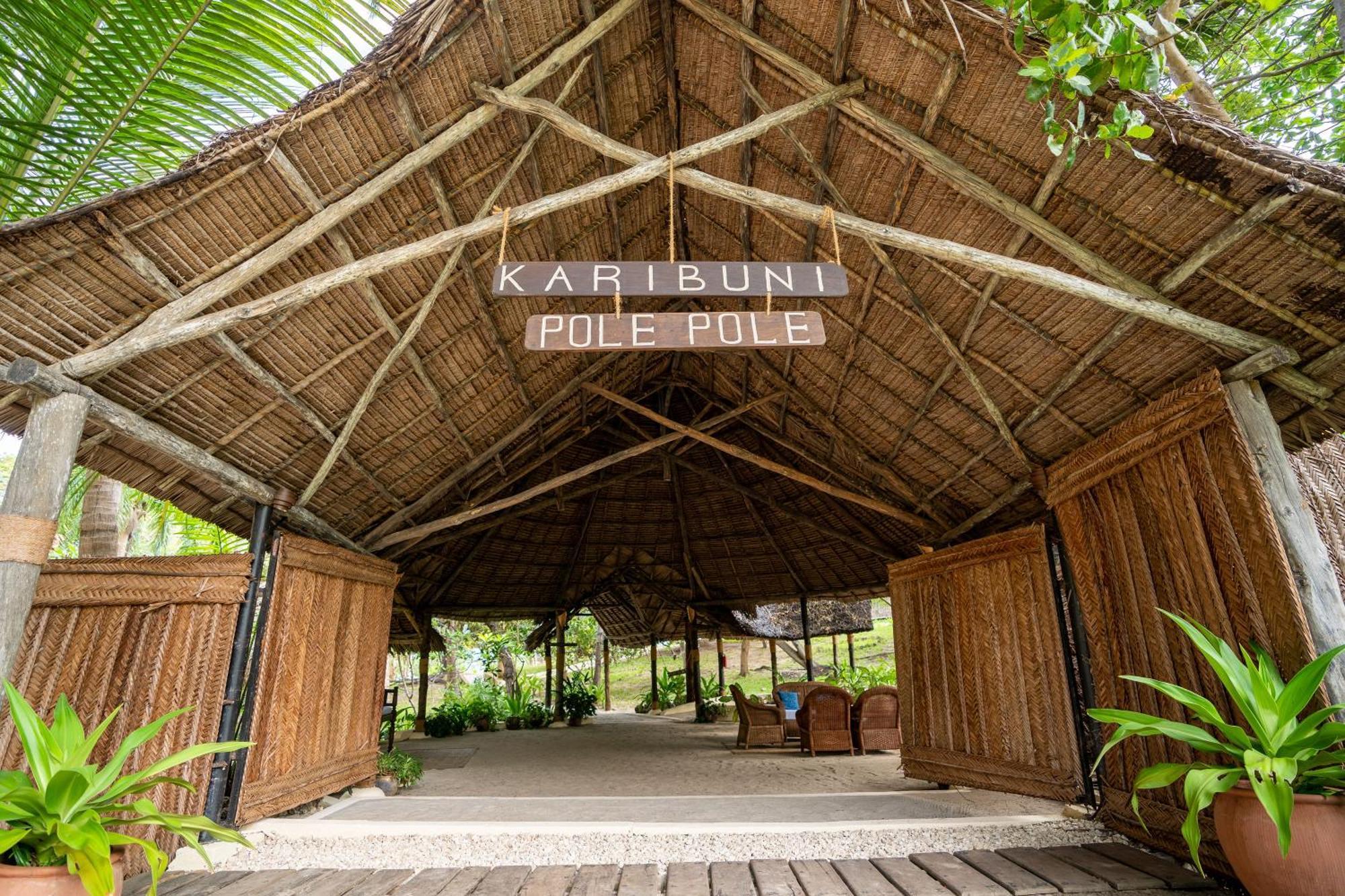 Pole Pole Bungalows Utende Exterior foto